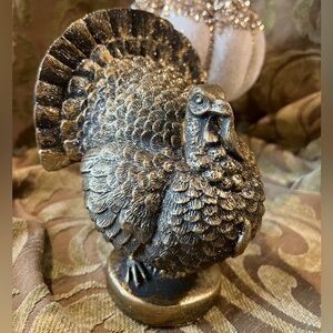 🆕 Vintage gold turkey 🦃 (Mark Roberts style)